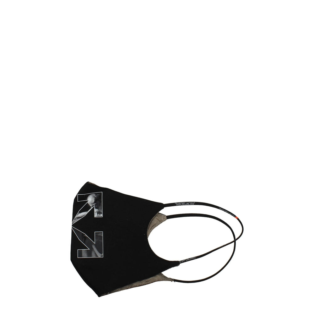 Off-White Black Cotton Facemasks - Fashion Face Masks