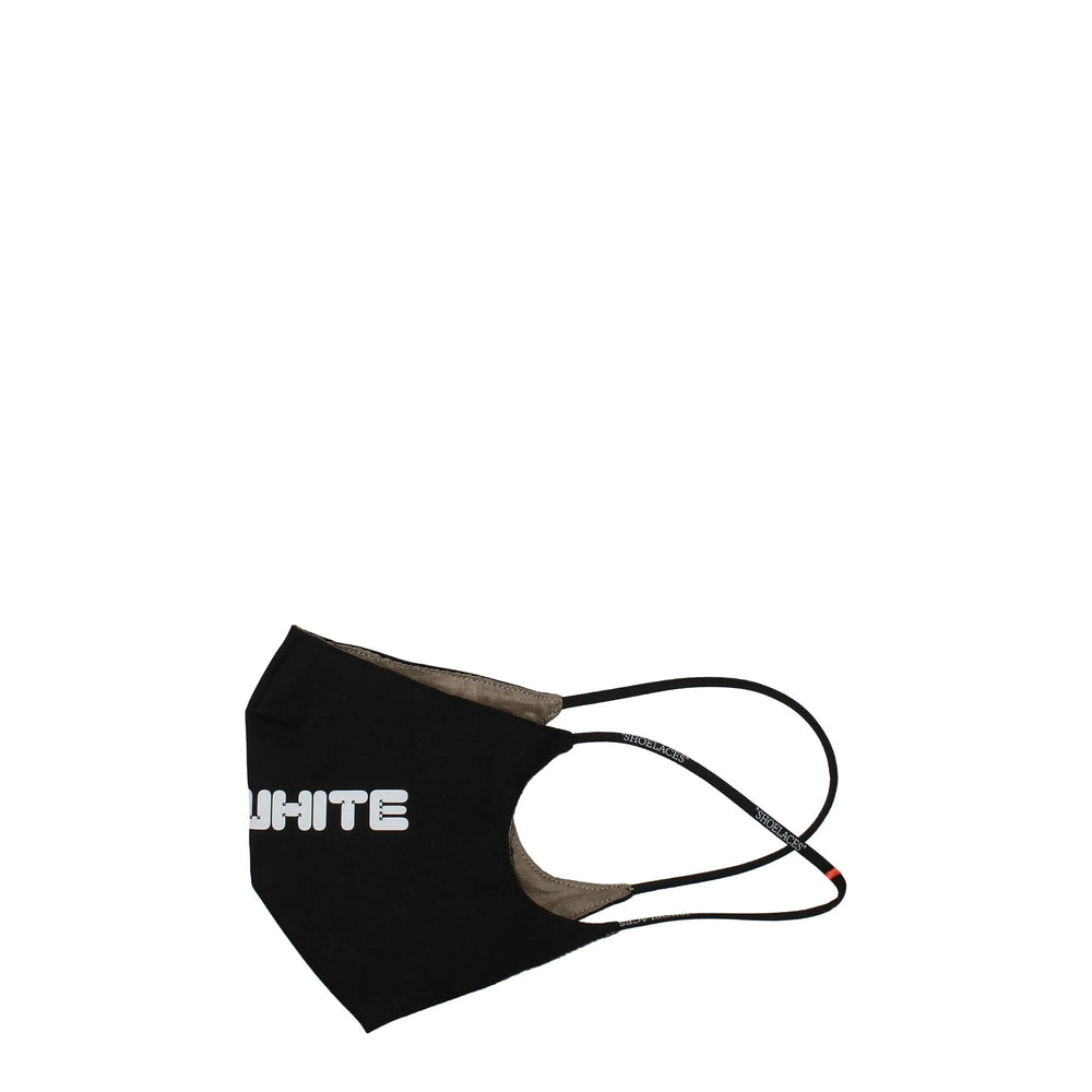 Off-White Black Cotton Facemasks - Fashion Face Masks