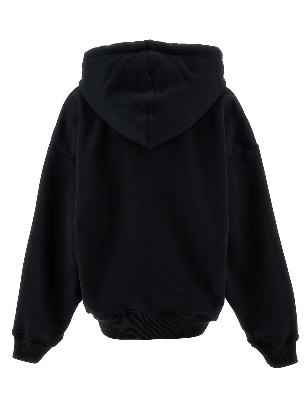 Off-White Black Cotton Hoodie