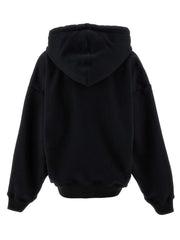 Off-White Black Cotton Hoodie