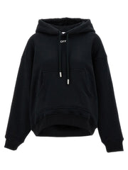 Off-White Black Cotton Hoodie