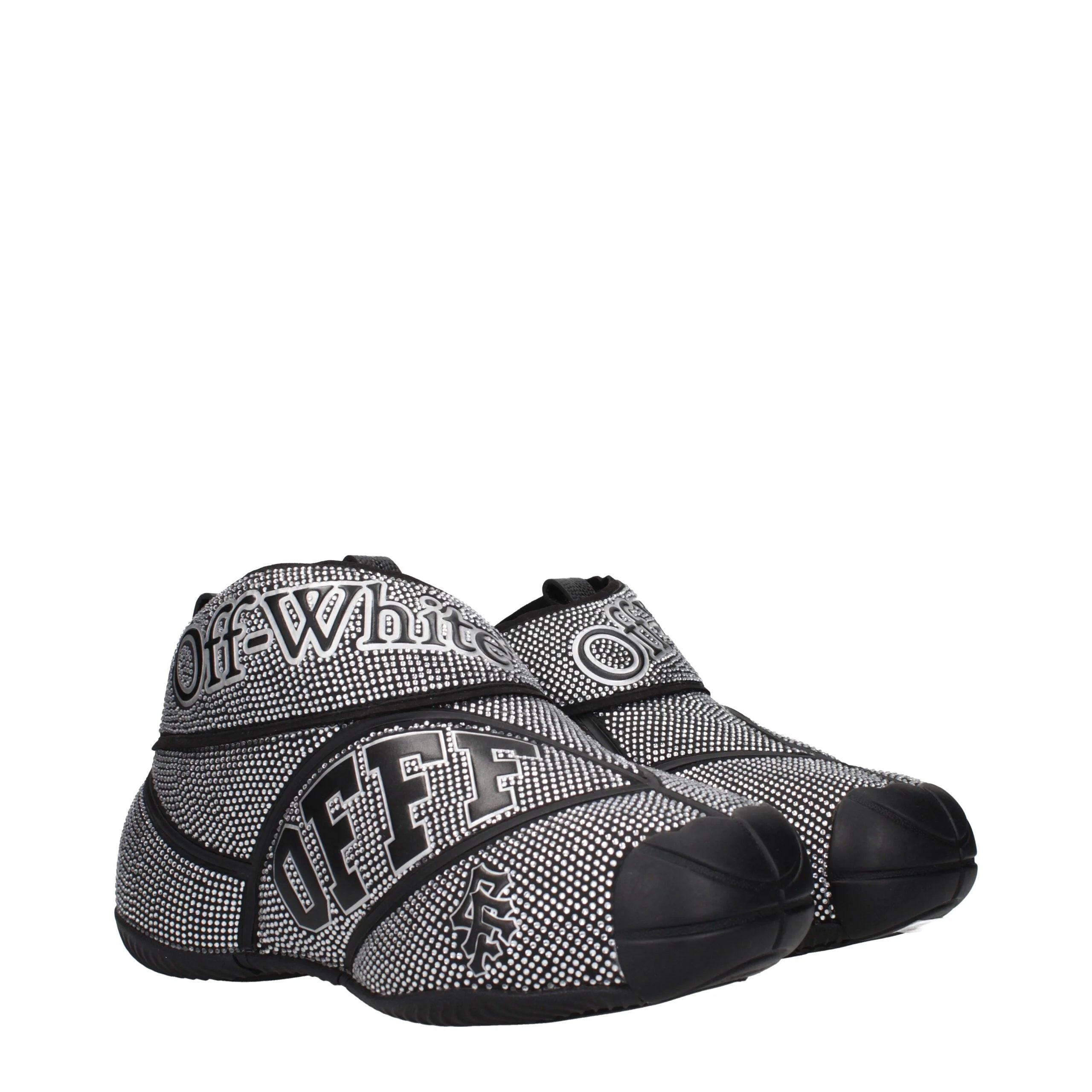 حذاء رياضي قطني أسود Off-White
