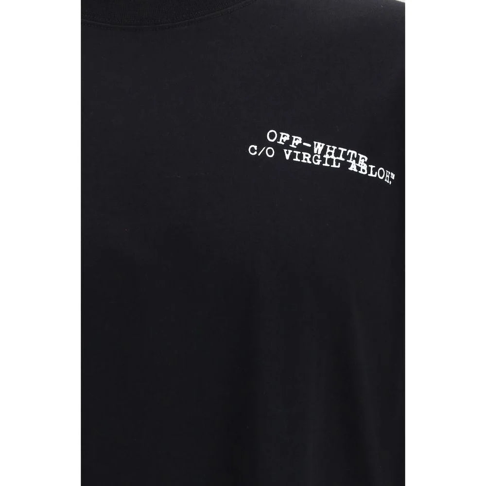 Off-White Schwarze Baumwoll-Sportswear