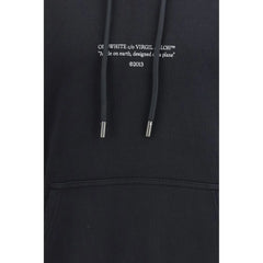 Off-White Black Cotton Sweatshirt
