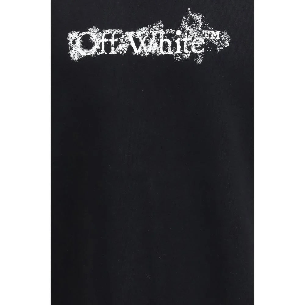 Off-White Black Cotton Sweatshirt