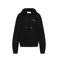 Off-White Black Cotton Sweatshirt