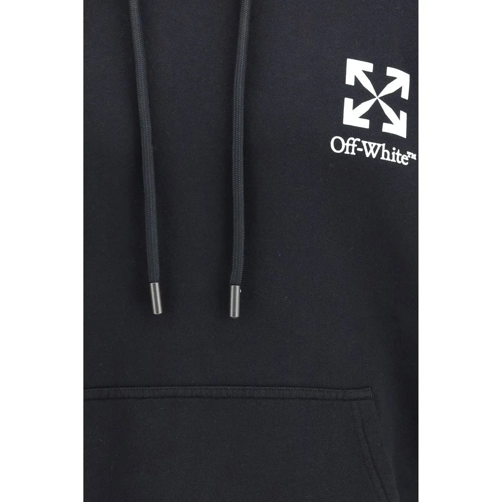 Off-White Black Cotton Sweatshirt