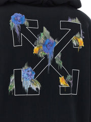 Off-White Black Cotton Sweatshirt - S