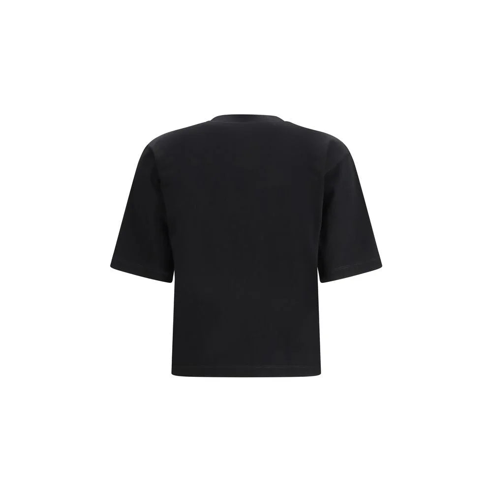 Off-White Black Cotton T-Shirt