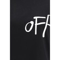 Off-White Black Cotton T-Shirt