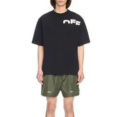 Off-White Black Cotton T-Shirt