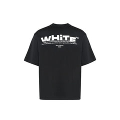 Off-White Black Cotton T-Shirt