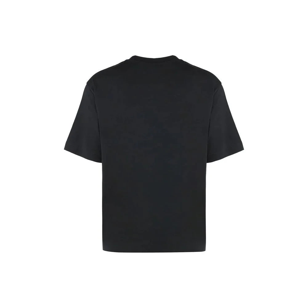 Off-White Black Cotton T-Shirt