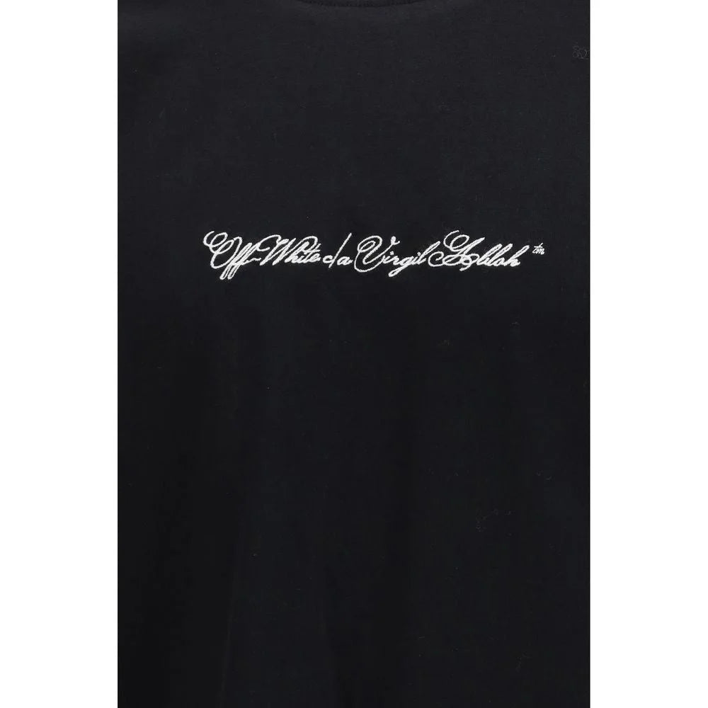 Off-White Schwarzes Baumwoll-T-Shirt - T-Shirts