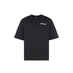 Off-White Black Cotton T-Shirt - XS