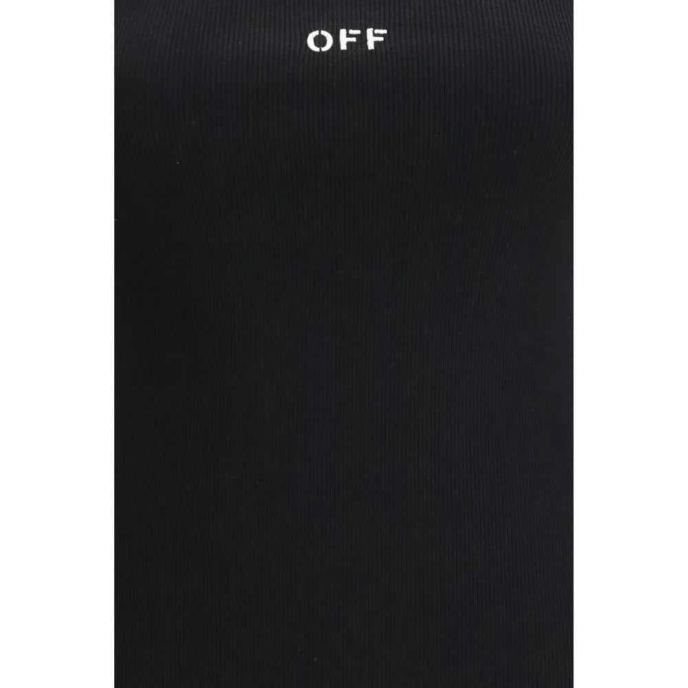 Off-White Black Cotton Top