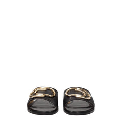 Σανδάλια Off-White από μαύρο δέρμα - EU36/US6