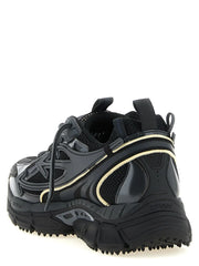 Off-White Black Polyethylene Athletic Sneakers
