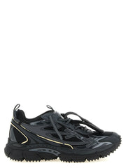 Off-White Black Polyethylene Athletic Sneakers
