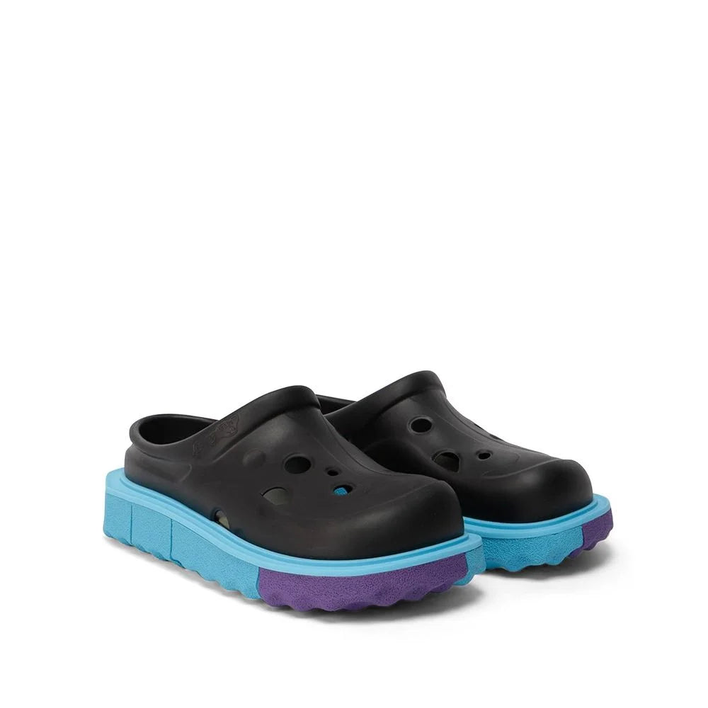 Off-White Black Rubber Slippers - EU40/US7