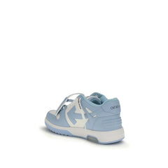 Off-White Blue Polyester Low Top Sneakers - EU42/US9