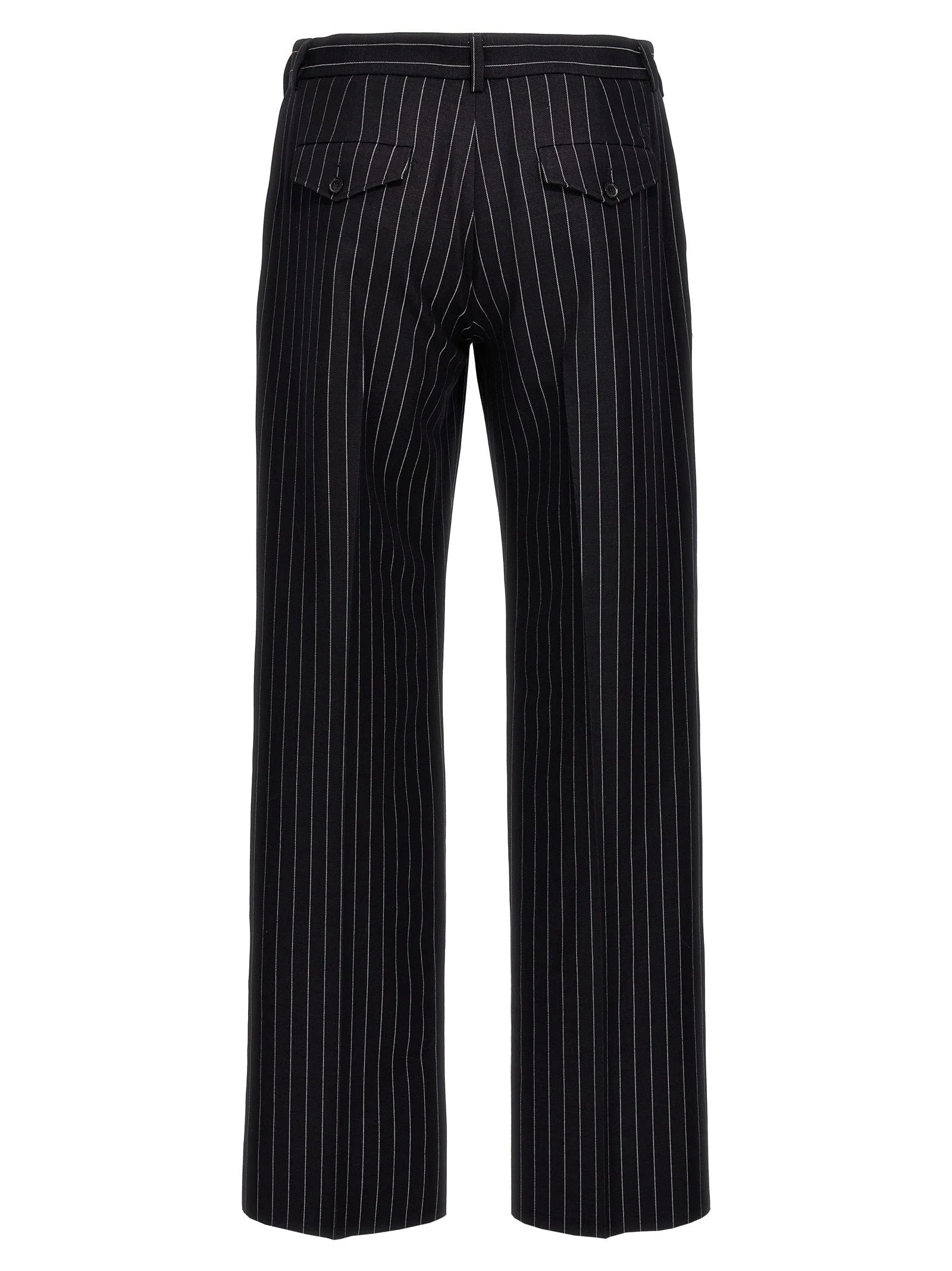 Off-White Blue Wool Dress Pants - 48 | M