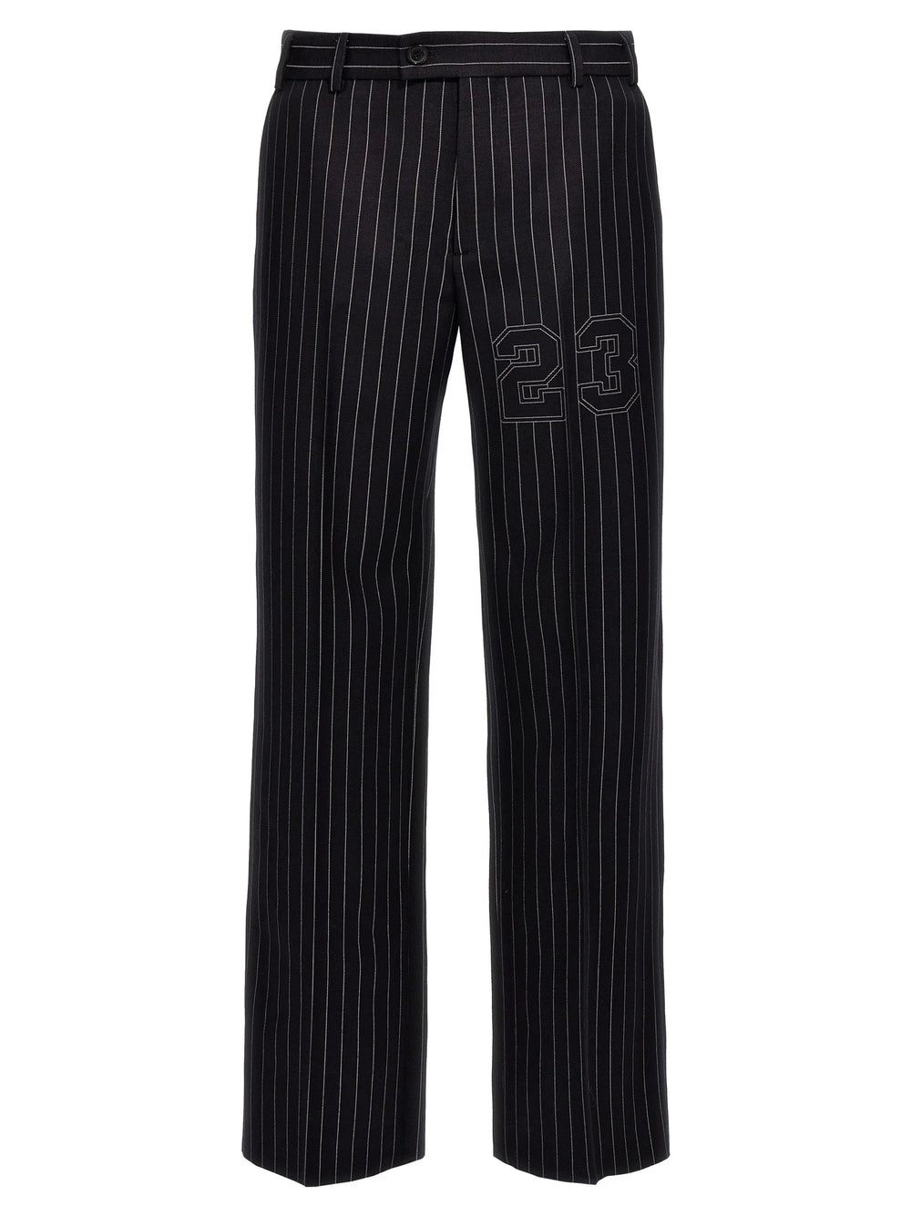 Off-White Blue Wool Dress Pants - 48 | M