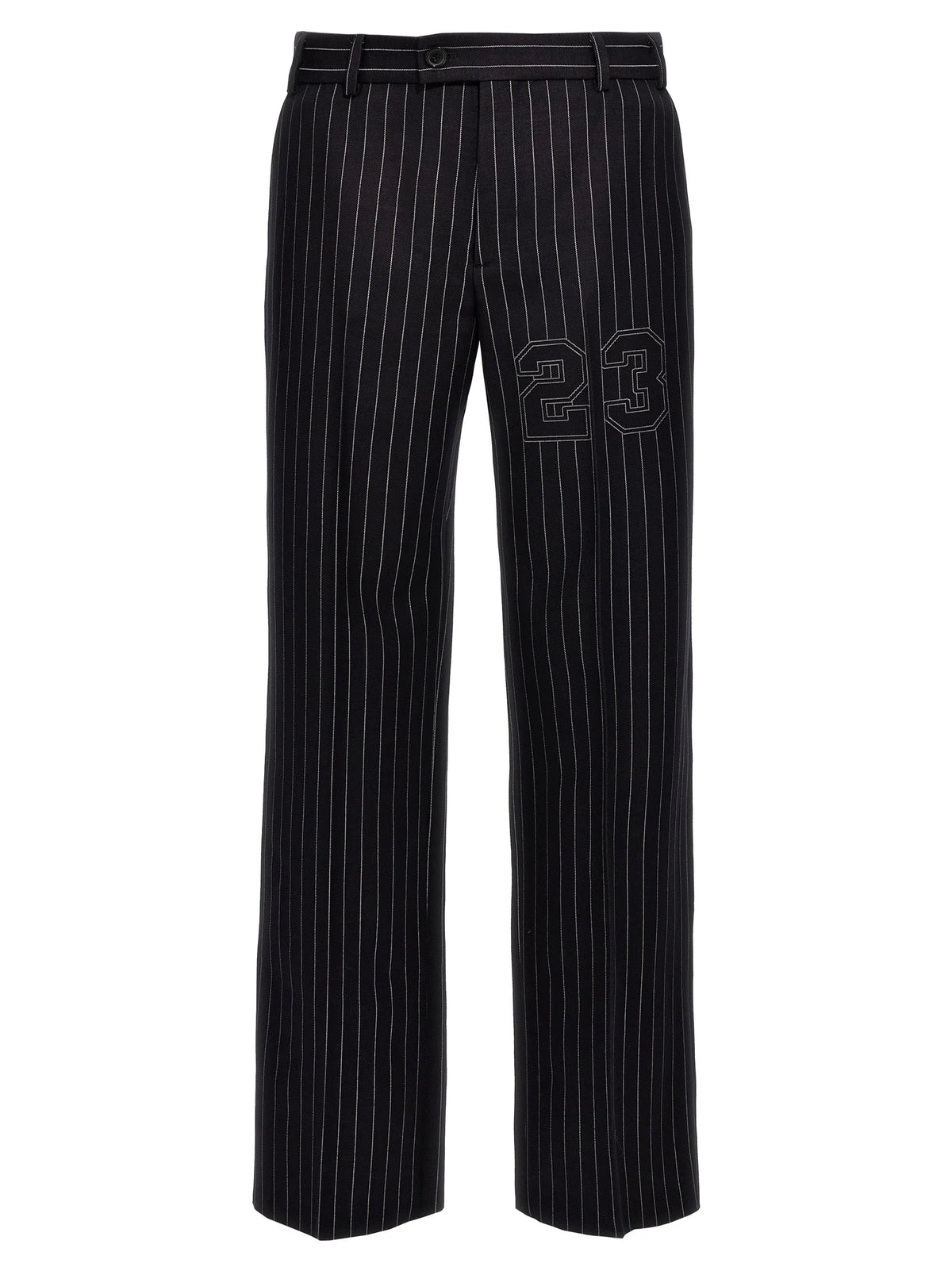 Off-White Blue Wool Dress Pants - 48 | M