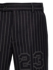 Off-White Blue Wool Dress Pants - 48 | M