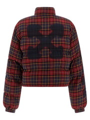 Off-White Bordeaux Cotton Full-Length Jacket - IT38