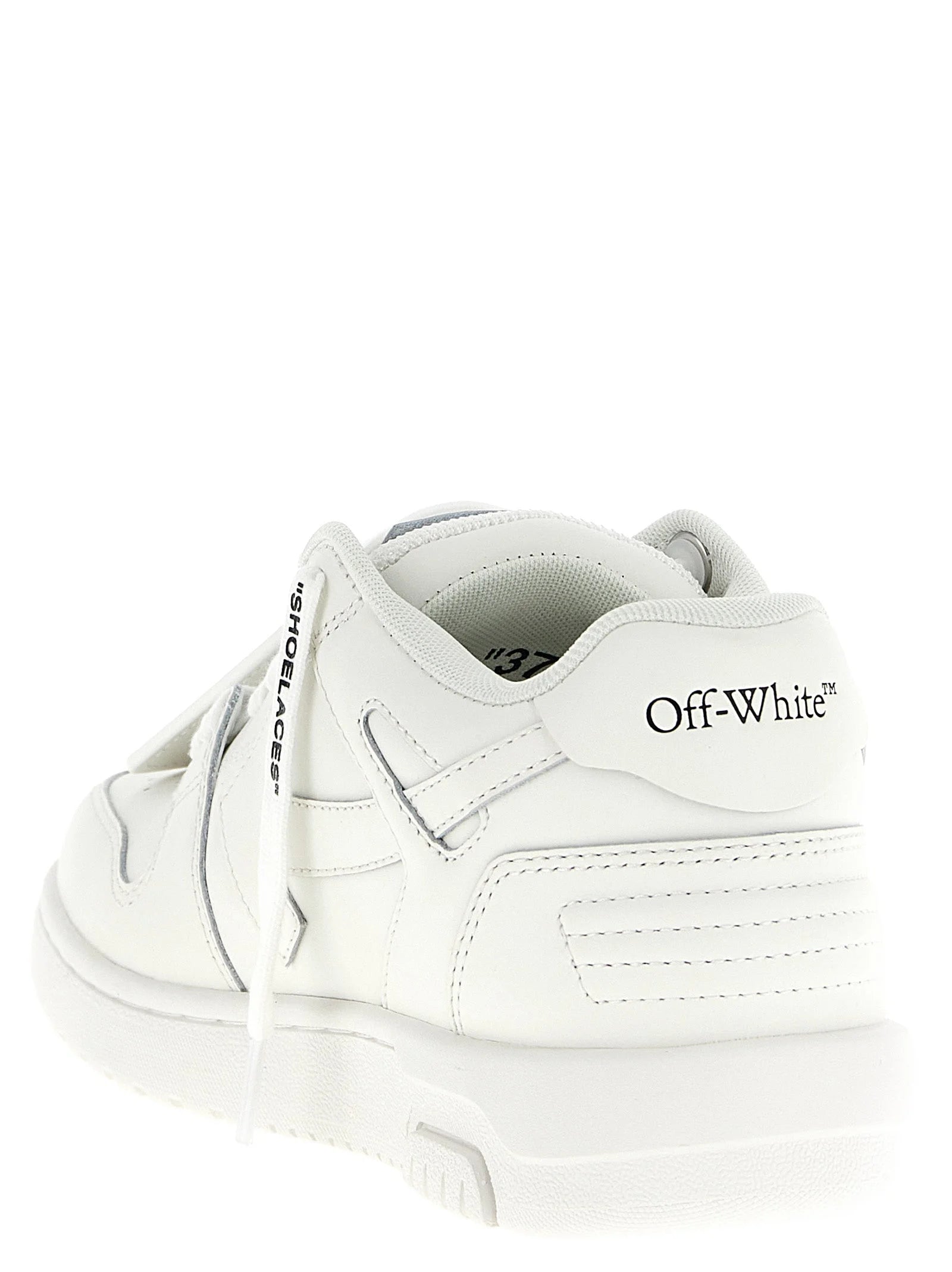 Off-White White Bovine Leather Sneakers - EU35/US5