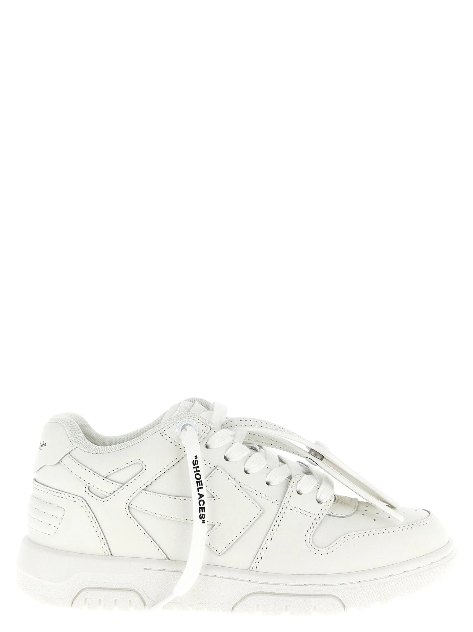 Off-White White Bovine Leather Sneakers - EU35/US5