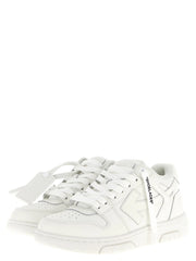 Off-White White Bovine Leather Sneakers - EU35/US5