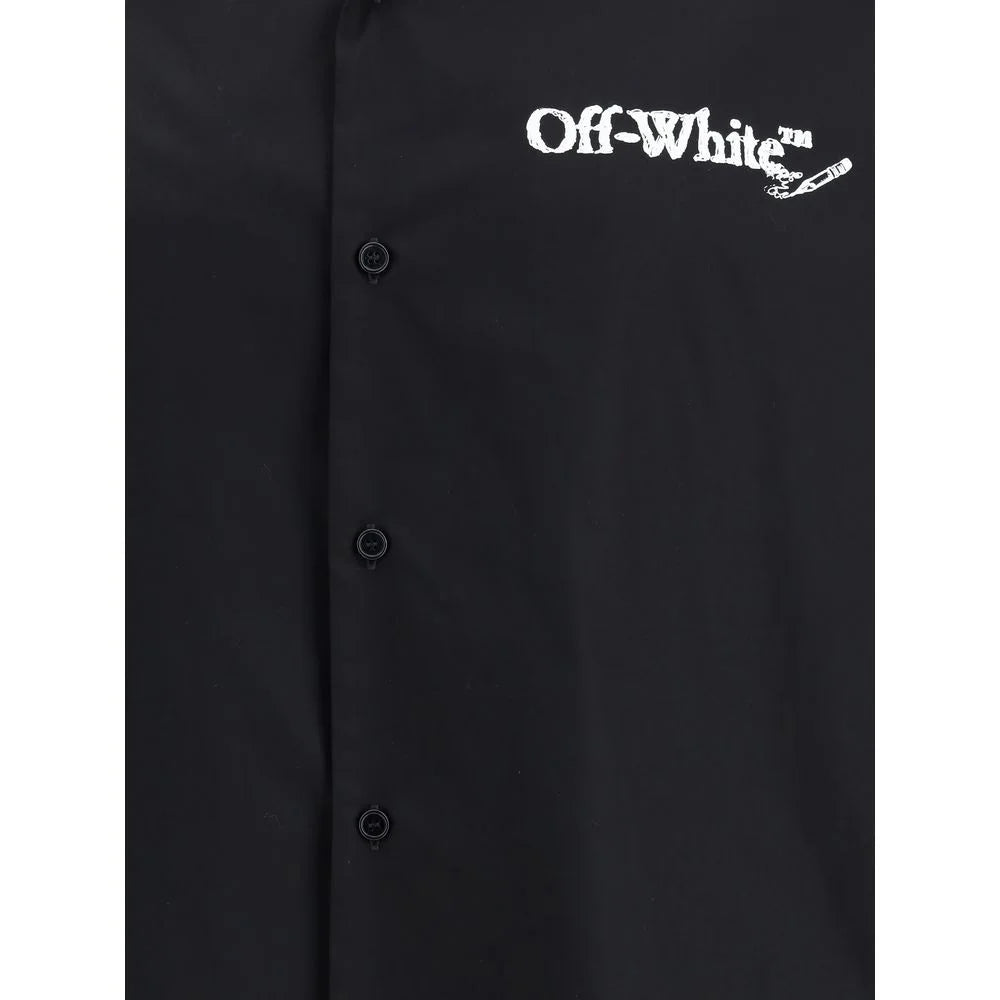 Off-White Bowling Shirt in Poplin - IT46 | S