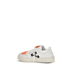 Off-White White Calf Leather Bos Taurus Low Top Sneakers