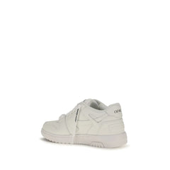 Off-White White Calf Leather Bos Taurus Low Top Sneakers