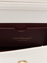 Off-White White Calfskin Shoulder Bag
