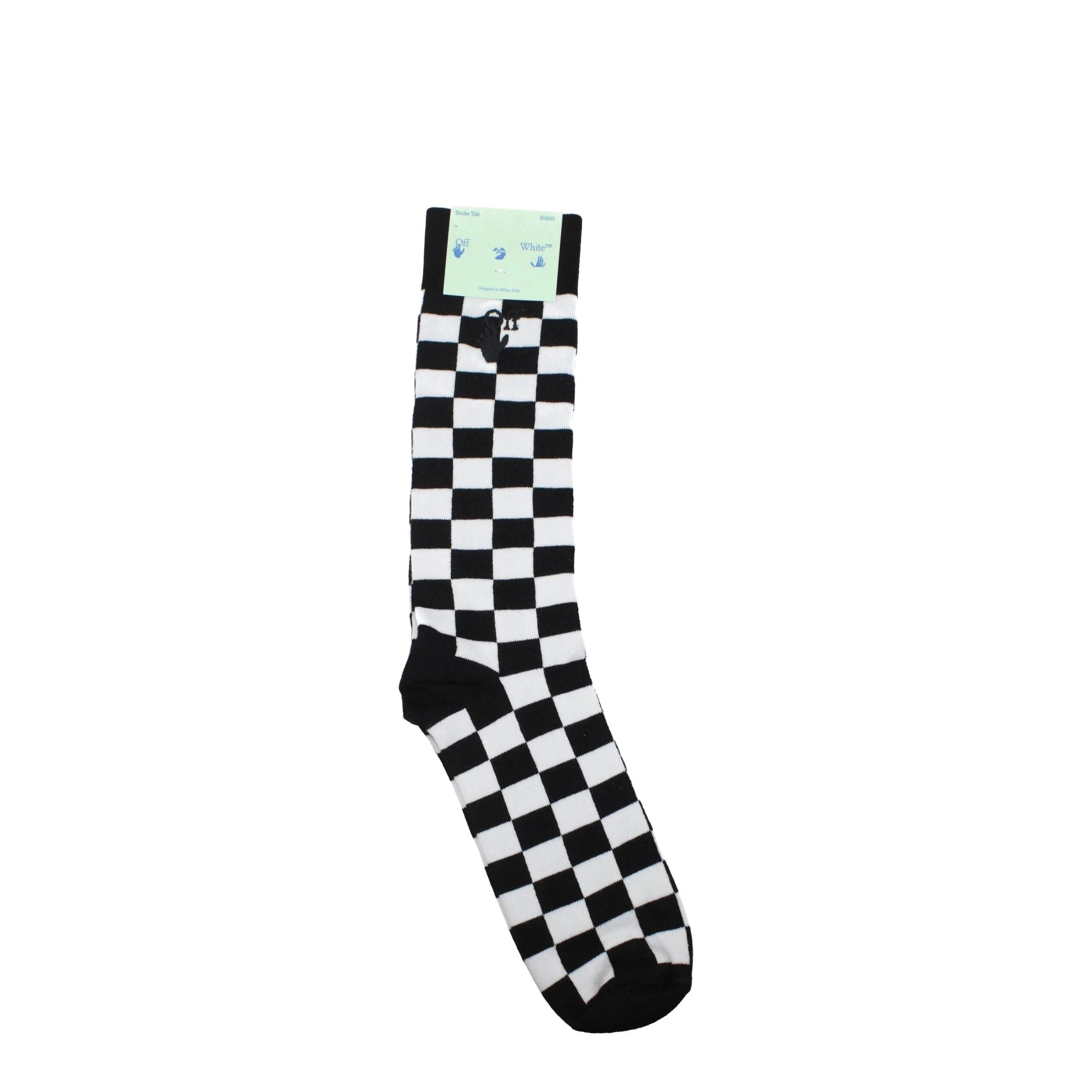 Off-White White Cotton Socks - UNI - Crew Socks