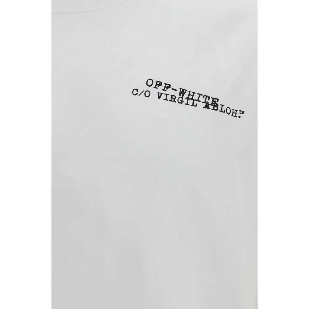 Off-White Weiße Baumwoll-Sportswear