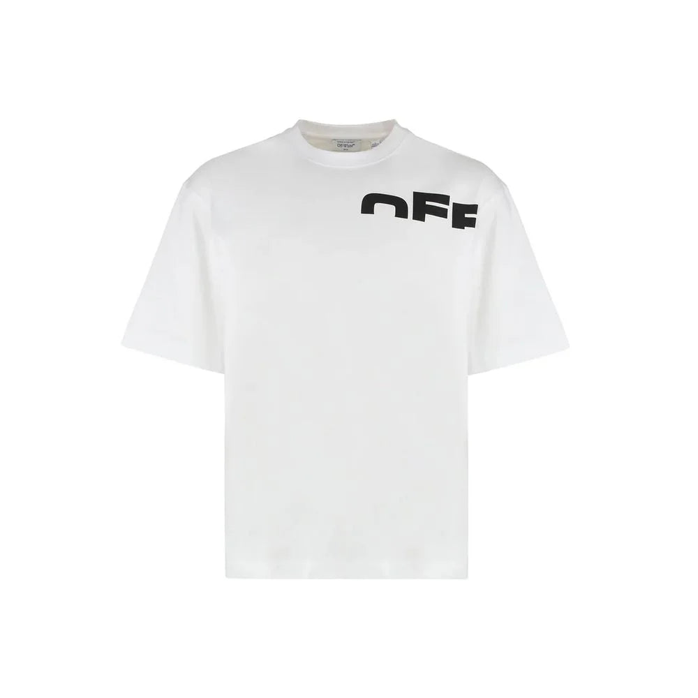 Off-White White Cotton T-Shirt