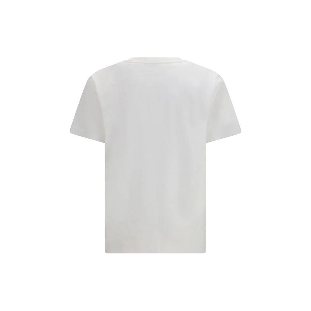 Off-White White Cotton T-Shirt - S