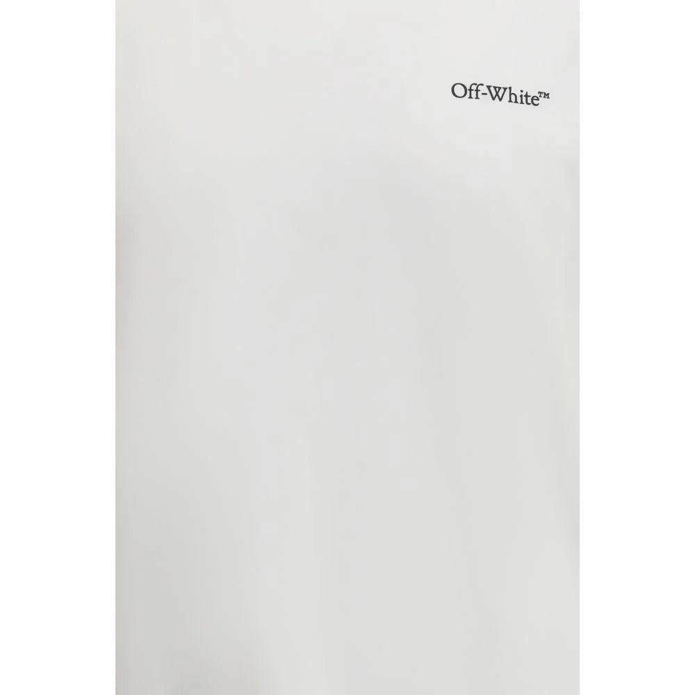 Off-White White Cotton T-Shirt - T-Shirts
