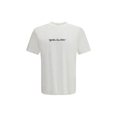 Off-White White Cotton T-Shirt - XL