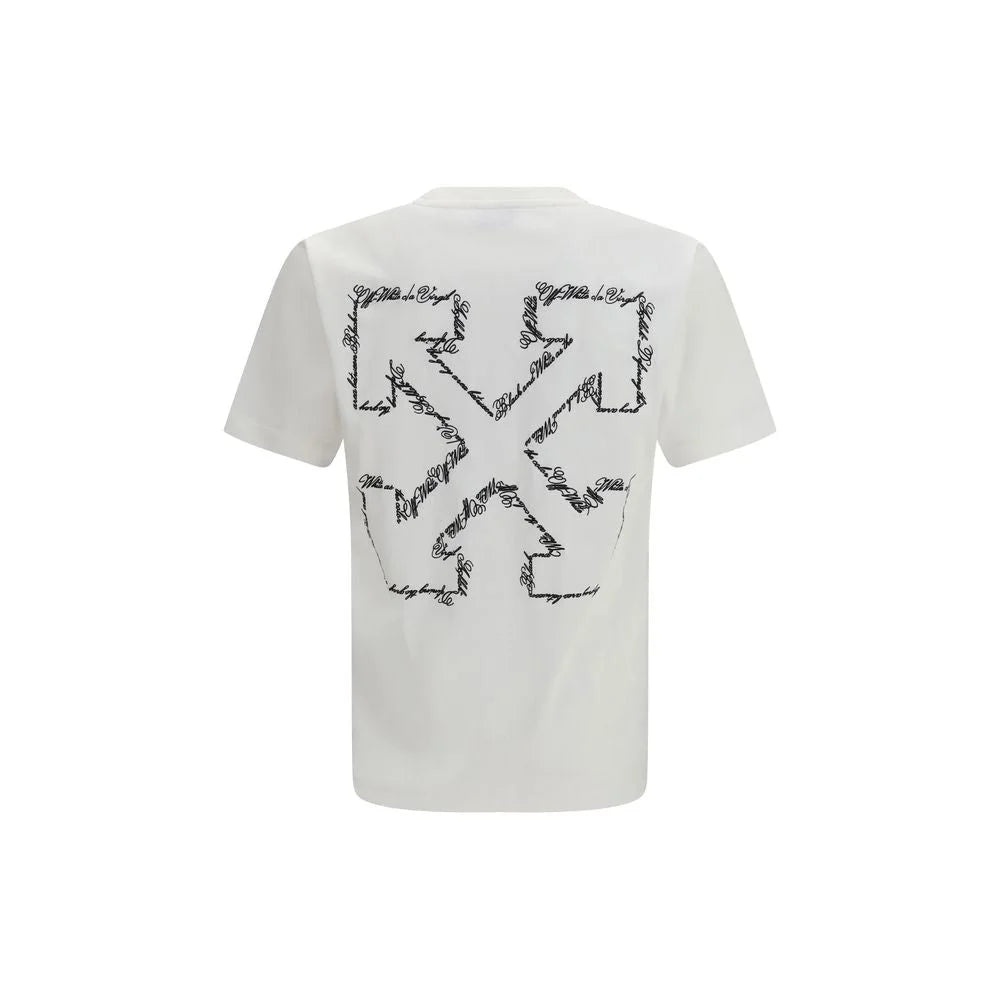 Off-White White Cotton T-Shirt - XL