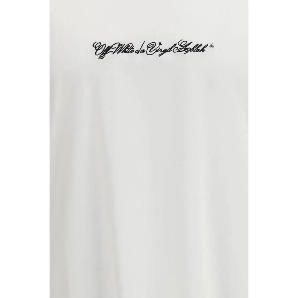 Off-White White Cotton T-Shirt - XL