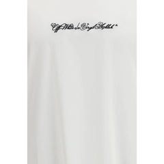 Off-White White Cotton T-Shirt - XL