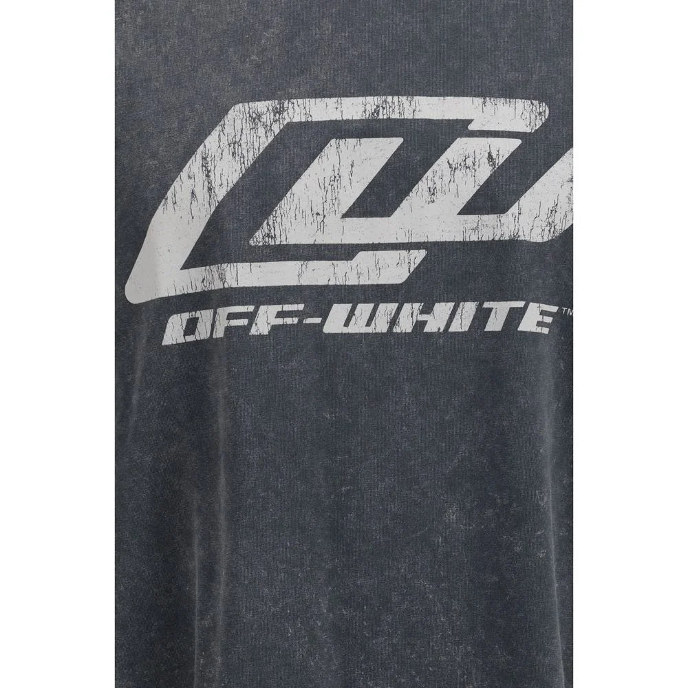 Off-White Grauige Baumwoll-Sportswear