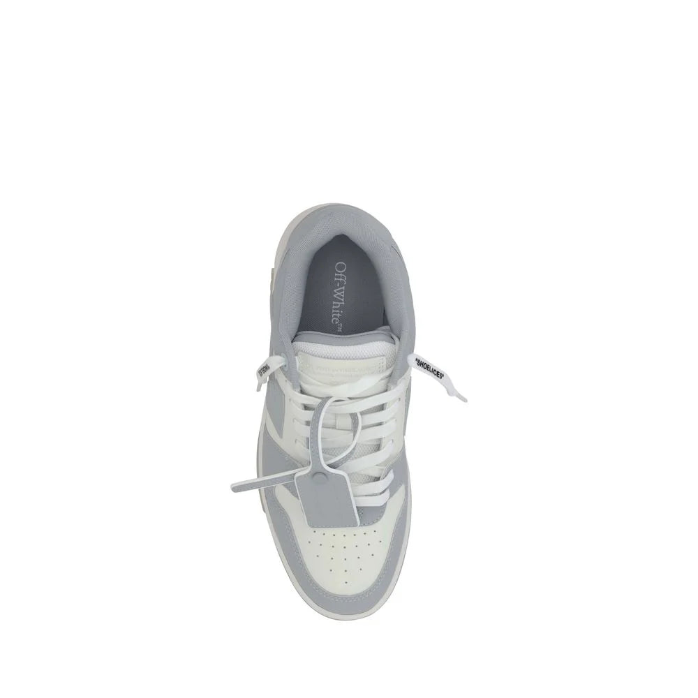 Off-White Gray Rubber Low Top Sneakers