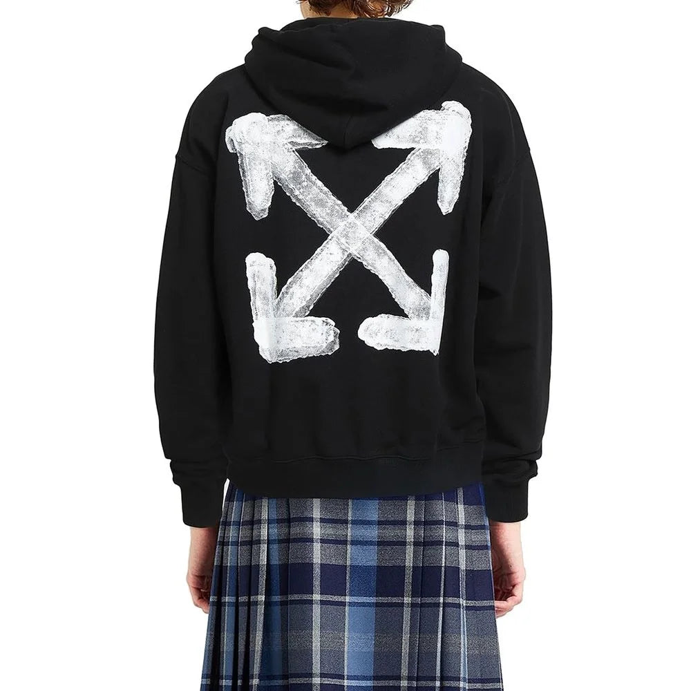 Off-White Hooded Logo Sweatshirt - Hoodies
