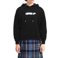 Off-White Hooded Logo Sweatshirt - Hoodies